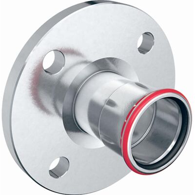 Geberit Mapress Acero Al Carbono Brida Pn 10/16, Con Manguito De Presión, Dn 40, 23757 Geberit Mapress Acero Al Carbono Brida Pn 10/16, Con Manguito De Presión, Dn 40, 23757