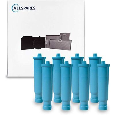 Allspares - Filtro De Agua (8 Uds.) Compatible Con Cafeteras Jura Impressa/ena Filtro De Repuesto Para Jura Blue Allspares - Filtro De Agua (8 Uds.) Compatible Con Cafeteras Jura Impressa/ena Filtro De Repuesto Para Jura Blue