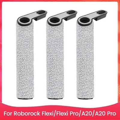 BARKBUSTERS Lot De 3 Brosses Rotatives De Rechange Pour Aspirateur Eau Et Poussière Roborock Flexi/flexi Pro/a20/a20 Pro : Nettoyage Efficace BARKBUSTERS Lot De 3 Brosses Rotatives De Rechange Pour Aspirateur Eau Et Poussière Roborock Flexi/flexi Pro/a20/a20 Pro : Nettoyage Efficace
