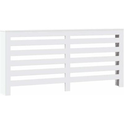 HELLOSHOP26 Cubrerradiadores Moderno Práctico Estante Salón 175 X 20 X 82 Cm Madera Contrachapada Blanco 020049789 HELLOSHOP26 Cubrerradiadores Moderno Práctico Estante Salón 175 X 20 X 82 Cm Madera Contrachapada Blanco 020049789