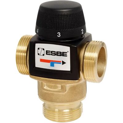 Esbe Válvula Mezcladora Vta572, 20-55 Grados, Dn20, Kvs4.5, G1", 31702100 Esbe Válvula Mezcladora Vta572, 20-55 Grados, Dn20, Kvs4.5, G1", 31702100