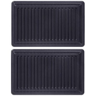 TEFAL - xa800312 - 2 piezas - placas de grill para panini TEFAL - xa800312 - 2 piezas - placas de grill para panini