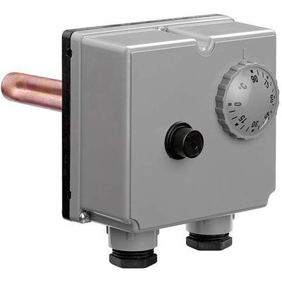 Caleffi - Bi-termostato De Inmersión Con Toma De 1/2' Conexión 623 0÷90°c Caleffi - Bi-termostato De Inmersión Con Toma De 1/2' Conexión 623 0÷90°c
