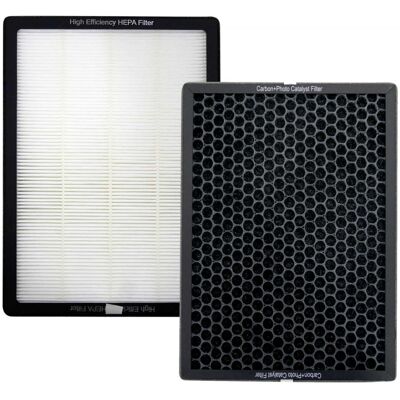Accesorios de calefacción HTW - Filtros HEPA 13 y carbón - 2 años - Pack de 11 Accesorios de calefacción HTW - Filtros HEPA 13 y carbón - 2 años - Pack de 11