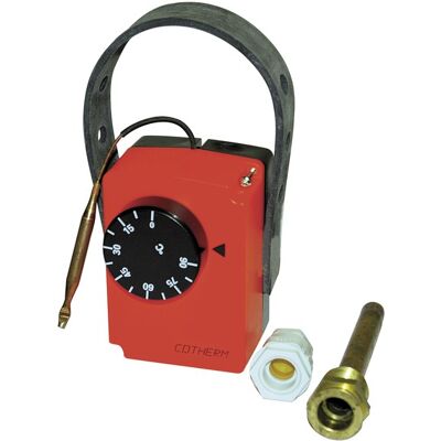Cotherm BFMH3001 Termostato - Control de tuberías y superficies - 0-90°C Cotherm BFMH3001 Termostato - Control de tuberías y superficies - 0-90°C