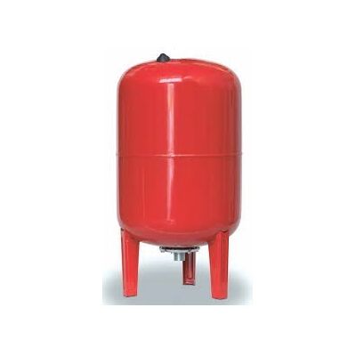 Vaso de expansión hidroneumático Ibaiondo 100L - Acero, Rojo, 10 Bar Vaso de expansión hidroneumático Ibaiondo 100L - Acero, Rojo, 10 Bar
