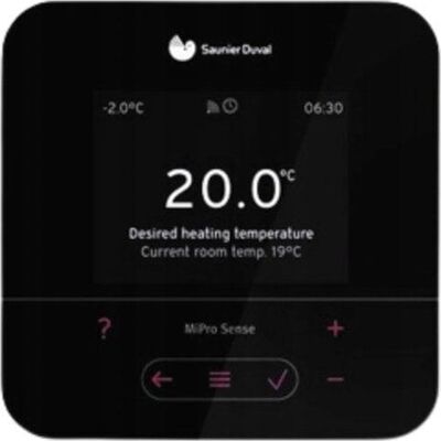 Saunier Duval Mipro Sense Src 720 Regulador Negro Saunier Duval Mipro Sense Src 720 Regulador Negro