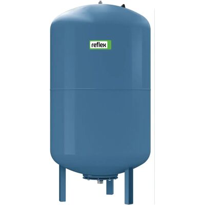 Reflex Refix De 100, Recipiente De Expansión A Presión De Membrana No Atravesado Por Flujo, Azul, 16/4 Bar, 7348610 Reflex Refix De 100, Recipiente De Expansión A Presión De Membrana No Atravesado Por Flujo, Azul, 16/4 Bar, 7348610