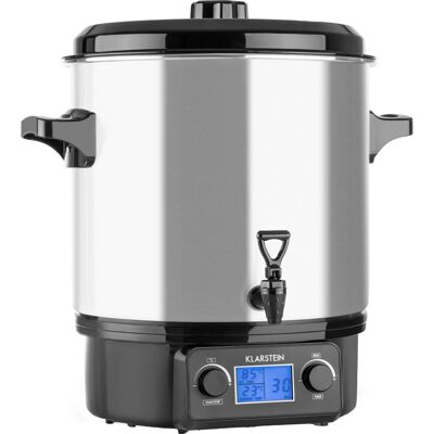Klarstein Biggie Digital Olla Pasteurizadora 27l 2000w Acero Inoxidable Klarstein Biggie Digital Olla Pasteurizadora 27l 2000w Acero Inoxidable
