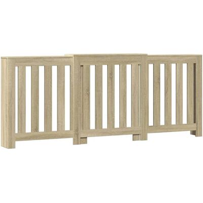 HELLOSHOP26 Cubrerradiador Moderno Estante Decorativo 205 X 21,5 X 83,5 Cm Madera Contrachapada Roble Sonoma 020049845 HELLOSHOP26 Cubrerradiador Moderno Estante Decorativo 205 X 21,5 X 83,5 Cm Madera Contrachapada Roble Sonoma 020049845