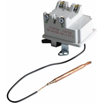 Termostato de seguridad COTHERM BSD2000407 - 54-65°C, 370mm Bulbo, Bipolar Termostato de seguridad COTHERM BSD2000407 - 54-65°C, 370mm Bulbo, Bipolar