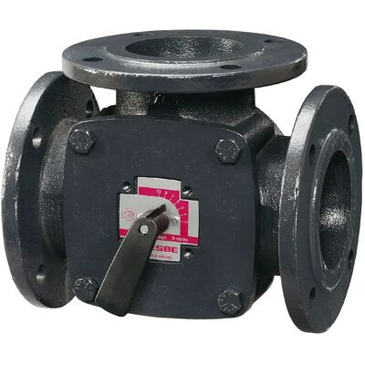 Esbe Válvula Mezcladora De 3 Vías Con Brida 3f, Dn50, Kvs60, Brida Pn6, 11100600 Esbe Válvula Mezcladora De 3 Vías Con Brida 3f, Dn50, Kvs60, Brida Pn6, 11100600