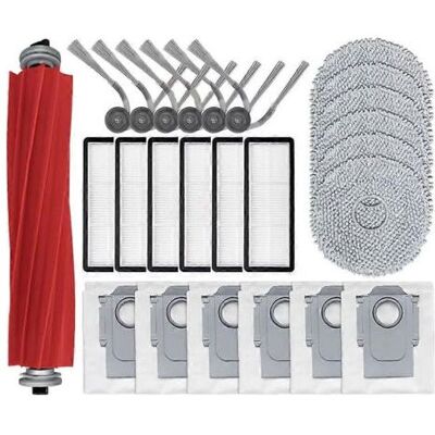 BARKBUSTERS Pièces Détachées Et Accessoires Pour Balai Serpillière Roborock Qr797 Qv35a : Brosse Principale, Filtre Hepa Et Lingette. BARKBUSTERS Pièces Détachées Et Accessoires Pour Balai Serpillière Roborock Qr797 Qv35a : Brosse Principale, Filtre Hepa Et Lingette.