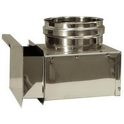 MBM Caja Recolectora De Ceniza Para Chimenea Dn 100 MBM Caja Recolectora De Ceniza Para Chimenea Dn 100