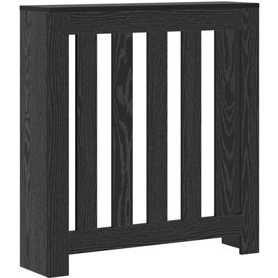 HELLOSHOP26 Cubreradiador Moderno Rectangular 78 X 20 X 82 Cm Con Almacenamiento Superior Estilo Elegante En Madera Contrachapada Roble Negro 020052173 HELLOSHOP26 Cubreradiador Moderno Rectangular 78 X 20 X 82 Cm Con Almacenamiento Superior Estilo Elegante En Madera Contrachapada Roble Negro 020052173