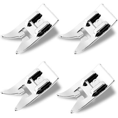 OEM Juego De 10 Prensatelas De Punta Recta De Acero Inoxidable, Universales Con Fijación Rápida, Compatibles Con Máquinas De Coser Domésticas. OEM Juego De 10 Prensatelas De Punta Recta De Acero Inoxidable, Universales Con Fijación Rápida, Compatibles Con Máquinas De Coser Domésticas.