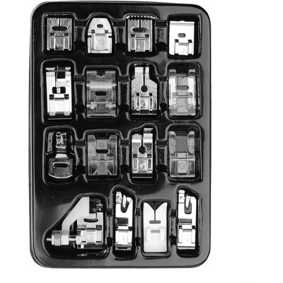 OEM Prensatelas Universal, Accesorio Para Prensatelas De Máquina De Coser, Juego De Prensatelas Multifuncionales Para Máquinas De Coser Domésticas OEM Prensatelas Universal, Accesorio Para Prensatelas De Máquina De Coser, Juego De Prensatelas Multifuncionales Para Máquinas De Coser Domésticas