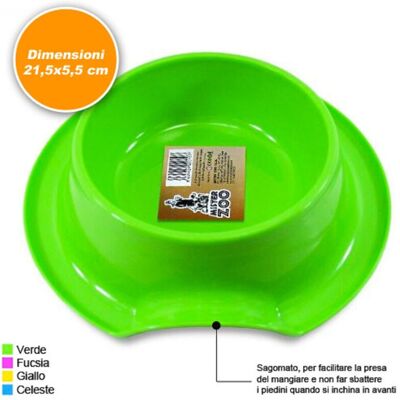 Comedero para mascotas - Base curvada para fácil alimentación - 21,5cm Comedero para mascotas - Base curvada para fácil alimentación - 21,5cm