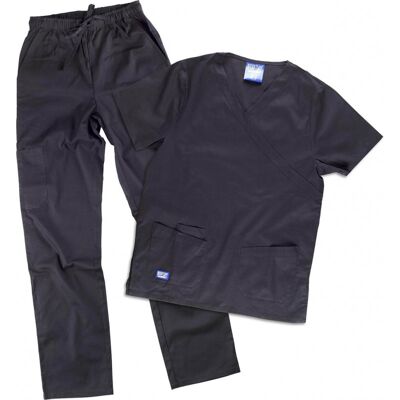 Conjunto Sanitario En Algodón Elástico Workteam Servicios B9150 Xxl Negro Conjunto Sanitario En Algodón Elástico Workteam Servicios B9150 Xxl Negro