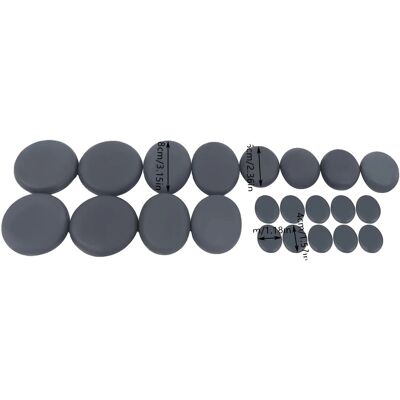 OEM Set De Masaje Con Piedras Calientes, 20 Piedras De Basalto, Caja Calefactora Incluida, Color Negro Natural. OEM Set De Masaje Con Piedras Calientes, 20 Piedras De Basalto, Caja Calefactora Incluida, Color Negro Natural.