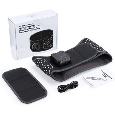 OEM Cinturón Inalámbrico De Calefacción Y Masaje Para La Columna Lumbar, Almohadilla Térmica Para La Cintura Con 3 Programas De Masaje Y 4 Niveles De Temperatura Para Aliviar El Dolor En La Zona Lumbar Y OEM Cinturón Inalámbrico De Calefacción Y Masaje Para La Columna Lumbar, Almohadilla Térmica Para La Cintura Con 3 Programas De Masaje Y 4 Niveles De Temperatura Para Aliviar El Dolor En La Zona Lumbar Y