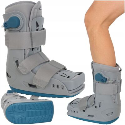 OEM Zapato Ortopédico Inflable Con Puntera Cubierta, Modelo Fit4med, Ortesis De Dos Cámaras Para Espinilla Y Pie, Talla L 42-46. OEM Zapato Ortopédico Inflable Con Puntera Cubierta, Modelo Fit4med, Ortesis De Dos Cámaras Para Espinilla Y Pie, Talla L 42-46.