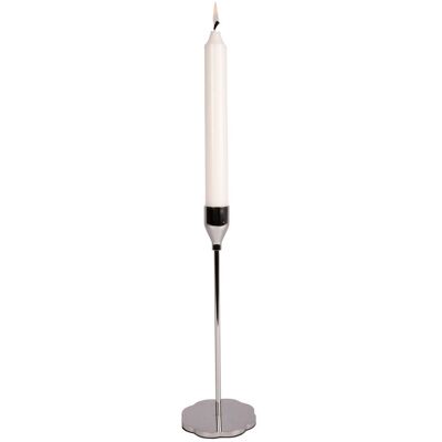 OEM Candelabro De Acero/aluminio, Diámetro 8 X 22,5 Cm, Color Plata Siri / Sagaform OEM Candelabro De Acero/aluminio, Diámetro 8 X 22,5 Cm, Color Plata Siri / Sagaform