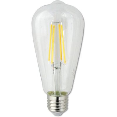 Trade Shop Bombilla LED de Filamento - 8W E27 Luz Cálida 3000K - Bombilla LED Trade Shop Bombilla LED de Filamento - 8W E27 Luz Cálida 3000K - Bombilla LED