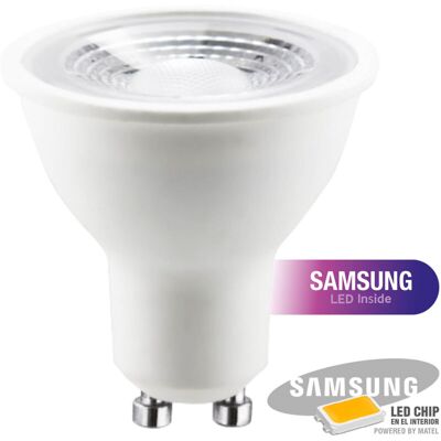ALFA Bombilla Led Samsung Dicróica 38º Gu10 5w Cálida Matel ALFA Bombilla Led Samsung Dicróica 38º Gu10 5w Cálida Matel