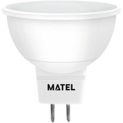 ALFA Bombilla Led Dicróica 120º Mr16 7w Fría Matel ALFA Bombilla Led Dicróica 120º Mr16 7w Fría Matel