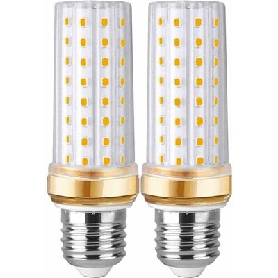 VOLAVO Bombilla Led E27, Luz Blanca Cálida, Equivalente A Bombilla Halógena De 20 W, 3000 K, 1000 Lm, Ángulo De 360 grados, No Regulable, Rosca E27, Sin Parpadeo, Iluminación Led E27, Paquete De 2 VOLAVO Bombilla Led E27, Luz Blanca Cálida, Equivalente A Bombilla Halógena De 20 W, 3000 K, 1000 Lm, Ángulo De 360 grados, No Regulable, Rosca E27, Sin Parpadeo, Iluminación Led E27, Paquete De 2