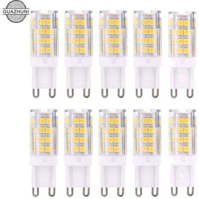 SONIATKIA G9 Led Lampe Ampoules, Blanc Chaud 3000k 5w G9 Led Ampoule Lumiere Équivalent Aux Ampoules Halogènes De 40 W 420 Lumens Not Dimmable, Lot De 10 , SONIATKIA G9 Led Lampe Ampoules, Blanc Chaud 3000k 5w G9 Led Ampoule Lumiere Équivalent Aux Ampoules Halogènes De 40 W 420 Lumens Not Dimmable, Lot De 10 ,