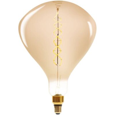Atmosphera - Bombilla LED Ámbar Goutte - E27 Retro Filamento Atmosphera - Bombilla LED Ámbar Goutte - E27 Retro Filamento