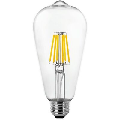 Bombilla Led Filamento Pera E27 12w Fría Matel Bombilla Led Filamento Pera E27 12w Fría Matel