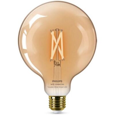 Consumer 37212200-g125 E27 7w-wiz Connected Led Bombilla De Filamento Ámbar - Philips Consumer 37212200-g125 E27 7w-wiz Connected Led Bombilla De Filamento Ámbar - Philips