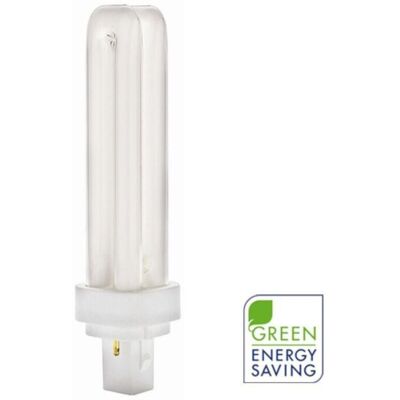Trade Shop G24 Bombilla LED - Blanco Brillante, 12W, 1080 lúmenes Trade Shop G24 Bombilla LED - Blanco Brillante, 12W, 1080 lúmenes