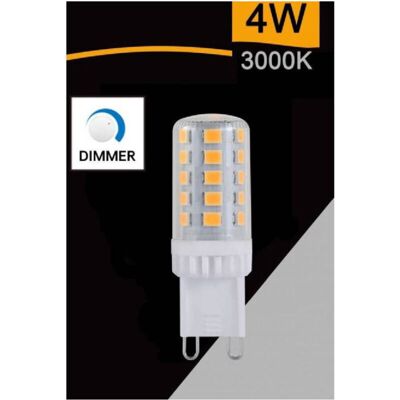 TRADE SHOP TRAESIO Trade Shop - Bombilla Led Smd Regulable G9 4w 400lm Luz 3000k 4000k 6500k Sparac-g9-4w-tge1 - TRADE SHOP TRAESIO Trade Shop - Bombilla Led Smd Regulable G9 4w 400lm Luz 3000k 4000k 6500k Sparac-g9-4w-tge1 -