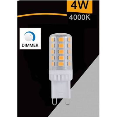 TRADE SHOP TRAESIO Trade Shop - Bombilla Led Smd Regulable G9 4w 400lm Luz 3000k 4000k 6500k Sparac-g9-4w-tge1 - TRADE SHOP TRAESIO Trade Shop - Bombilla Led Smd Regulable G9 4w 400lm Luz 3000k 4000k 6500k Sparac-g9-4w-tge1 -