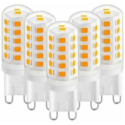 OEM Bombillas Led G9 De Color Blanco Cálido De 2700 K, Bombillas Led G9 De 3 W, 420 Lm, Equivalentes A Halógenos De 28 W Y 40 W, Bombillas Led G9 De Maíz Para Lámpara De Escritorio, Antiparpadeo, Ca De 22 OEM Bombillas Led G9 De Color Blanco Cálido De 2700 K, Bombillas Led G9 De 3 W, 420 Lm, Equivalentes A Halógenos De 28 W Y 40 W, Bombillas Led G9 De Maíz Para Lámpara De Escritorio, Antiparpadeo, Ca De 22