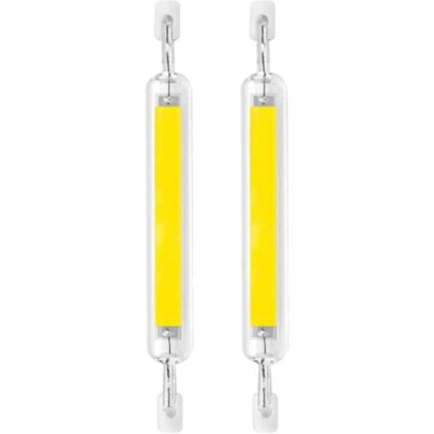 Cyslmuk - Bombillas Led R7s (paquete De 2), 10 W, 78 Mm, Regulables, De Doble Extremo, Repuesto De Bombilla Halógena De 80 W, 120 V, Tipo J, R7s, 6000 K, Para Iluminación De Paisajes, Blanco Frío, 78 Mm Cyslmuk - Bombillas Led R7s (paquete De 2), 10 W, 78 Mm, Regulables, De Doble Extremo, Repuesto De Bombilla Halógena De 80 W, 120 V, Tipo J, R7s, 6000 K, Para Iluminación De Paisajes, Blanco Frío, 78 Mm