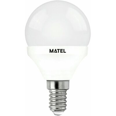 Alfa - Bombilla Led Esférica Regulable E14 7w Neutra Matel Alfa - Bombilla Led Esférica Regulable E14 7w Neutra Matel
