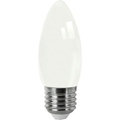 Bombilla Led Filamento Vela Opal E27 4w Fría Matel Bombilla Led Filamento Vela Opal E27 4w Fría Matel