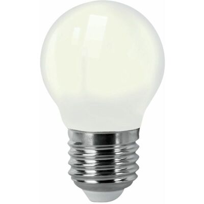 Matel - Bombilla Led Filamento Esférica Opalina E27 4w Cálida Matel - Bombilla Led Filamento Esférica Opalina E27 4w Cálida