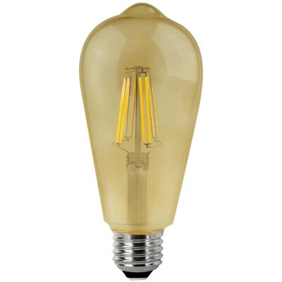 Bombilla Led Filamento Vintage Pera E27 4w Matel Bombilla Led Filamento Vintage Pera E27 4w Matel