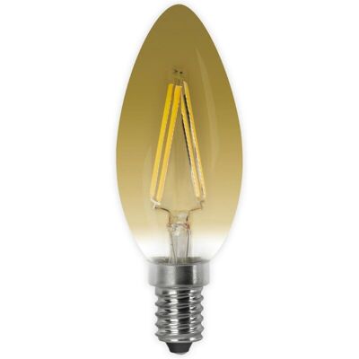 Bombilla Led Filamento Vintage Vela E14 4w Matel Bombilla Led Filamento Vintage Vela E14 4w Matel