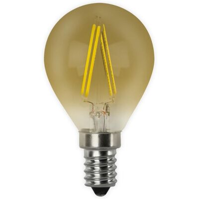 Bombilla Led Filamento Vintage Esférica E14 4w Matel Bombilla Led Filamento Vintage Esférica E14 4w Matel