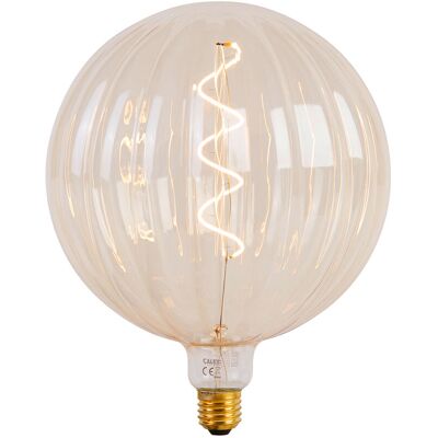 Calex - Bombilla Led E27 Regulable G200 Ámbar 4w 240lm 2000k Calex - Bombilla Led E27 Regulable G200 Ámbar 4w 240lm 2000k