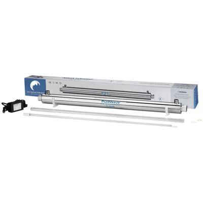 Purewave - Esterilizador De Agua Ultravioleta De 25w Bombilla Philips 1,8 M3/h Purewave - Esterilizador De Agua Ultravioleta De 25w Bombilla Philips 1,8 M3/h