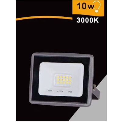 Trade Shop Traesio - Trade Shop - Faretto Led Faro 10watt 900 Lm Ip65 Grigio Luce Naturale Calda Fredda Ek02-10w-g - Trade Shop Traesio - Trade Shop - Faretto Led Faro 10watt 900 Lm Ip65 Grigio Luce Naturale Calda Fredda Ek02-10w-g -