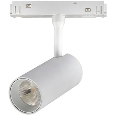 Iluminashop - Foco Led Blanco 20w Para Carril Magnetico Detail Chip Osram 48v Monofasico Cri 90 Ugr 17 Serie Detail Blanco Neutro 4000k Iluminashop - Foco Led Blanco 20w Para Carril Magnetico Detail Chip Osram 48v Monofasico Cri 90 Ugr 17 Serie Detail Blanco Neutro 4000k